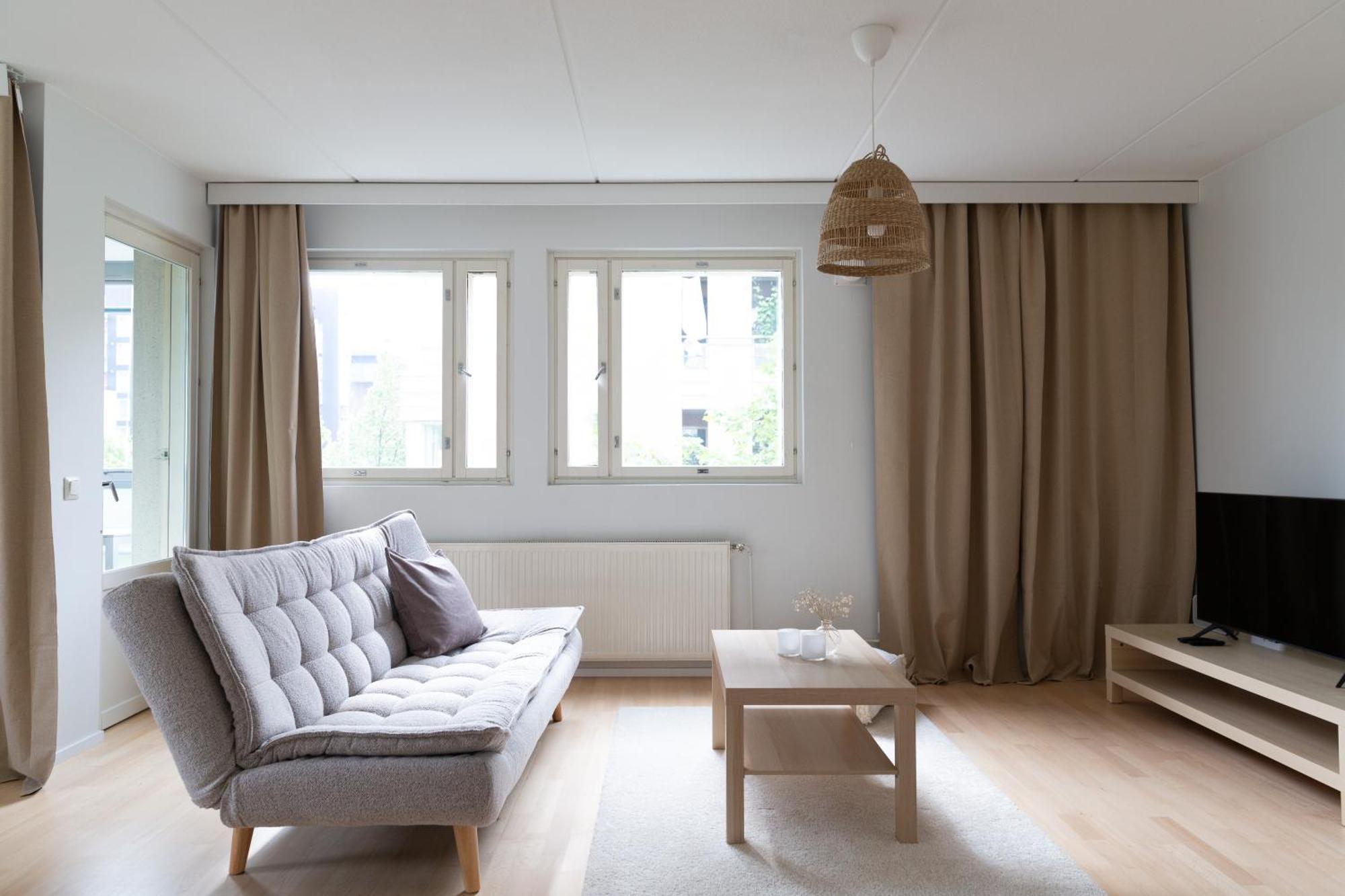 Apartment Stylish 66m2 With Private Sauna And Balcony Helsinki