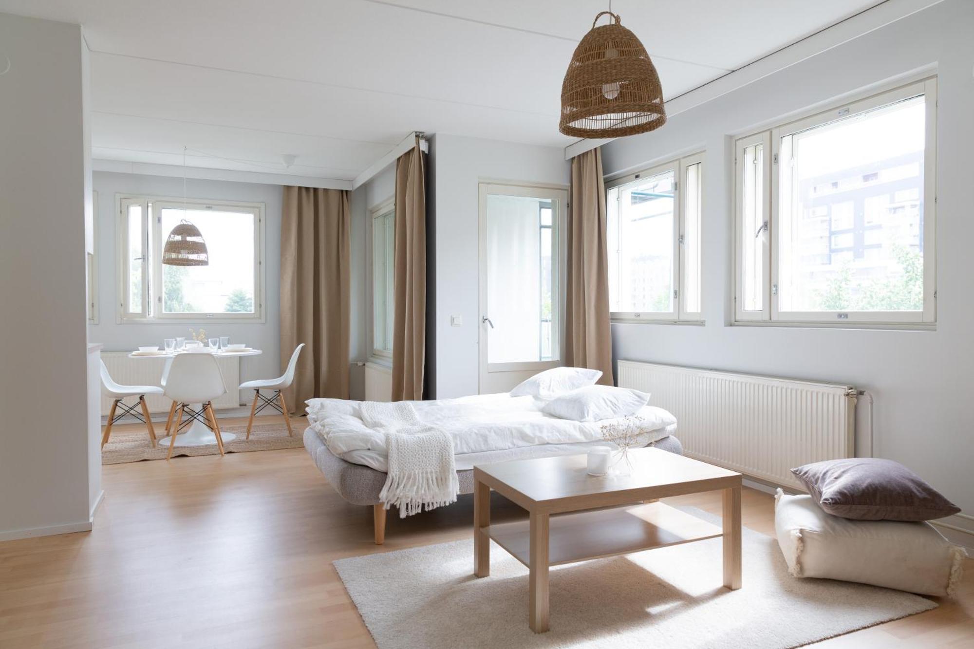 Stylish 66m2 With Private Sauna And Balcony *